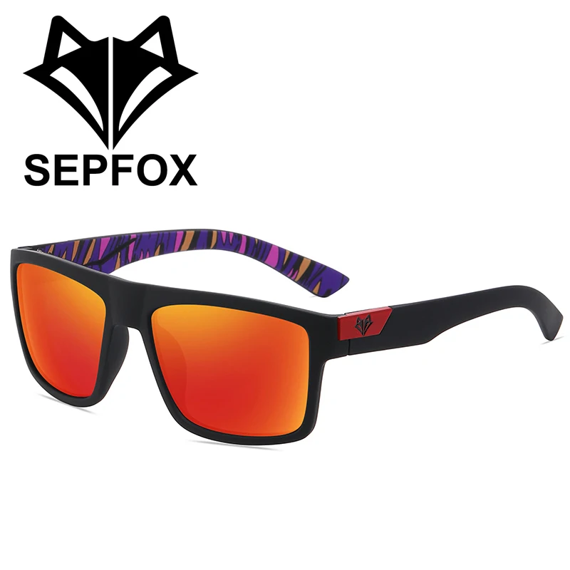 

SEPFOX Men Polarized Fishing Glasses UV400 Women Sunglasses Outdoor Sports Goggles Unisex Running Hiking Driving Eyewear