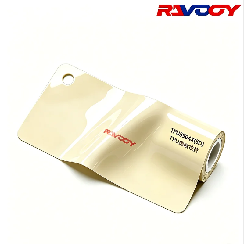Crystal Sahara yellow PPF TPU Paint Protection Film Car Wrap Invisible Car Wrap Scratch Resistant Anti-Yellowing Hydrophobic