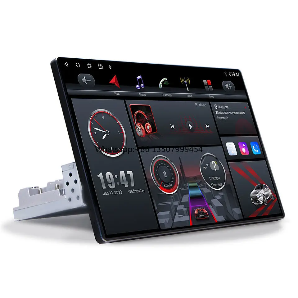

Touch Screen Android Car Radio 2.5D GPS Navigation Autoradio Multimedia Player 1Din 13 Inch Universal Car Audio Stereo