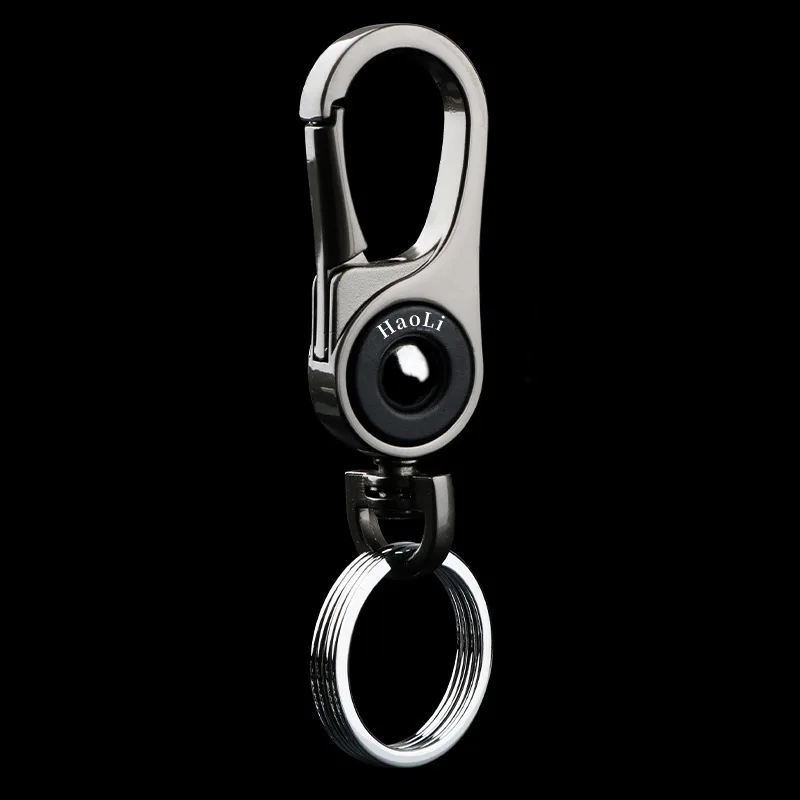 Metal Car Keychain Business Key Holder Men\'s Fashion Key Chain Gift Key Buckle Car Styling Auto Key Ring Car Accessories