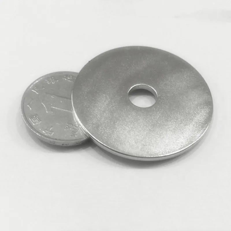 1~50PCS 40x2-8 Powerful Round Magnet 40*2 mm Hole 8mm Permanent Magnets 40x2-8mm Neodymium Magnets Disc 40*2-8 mm 40x2 mm