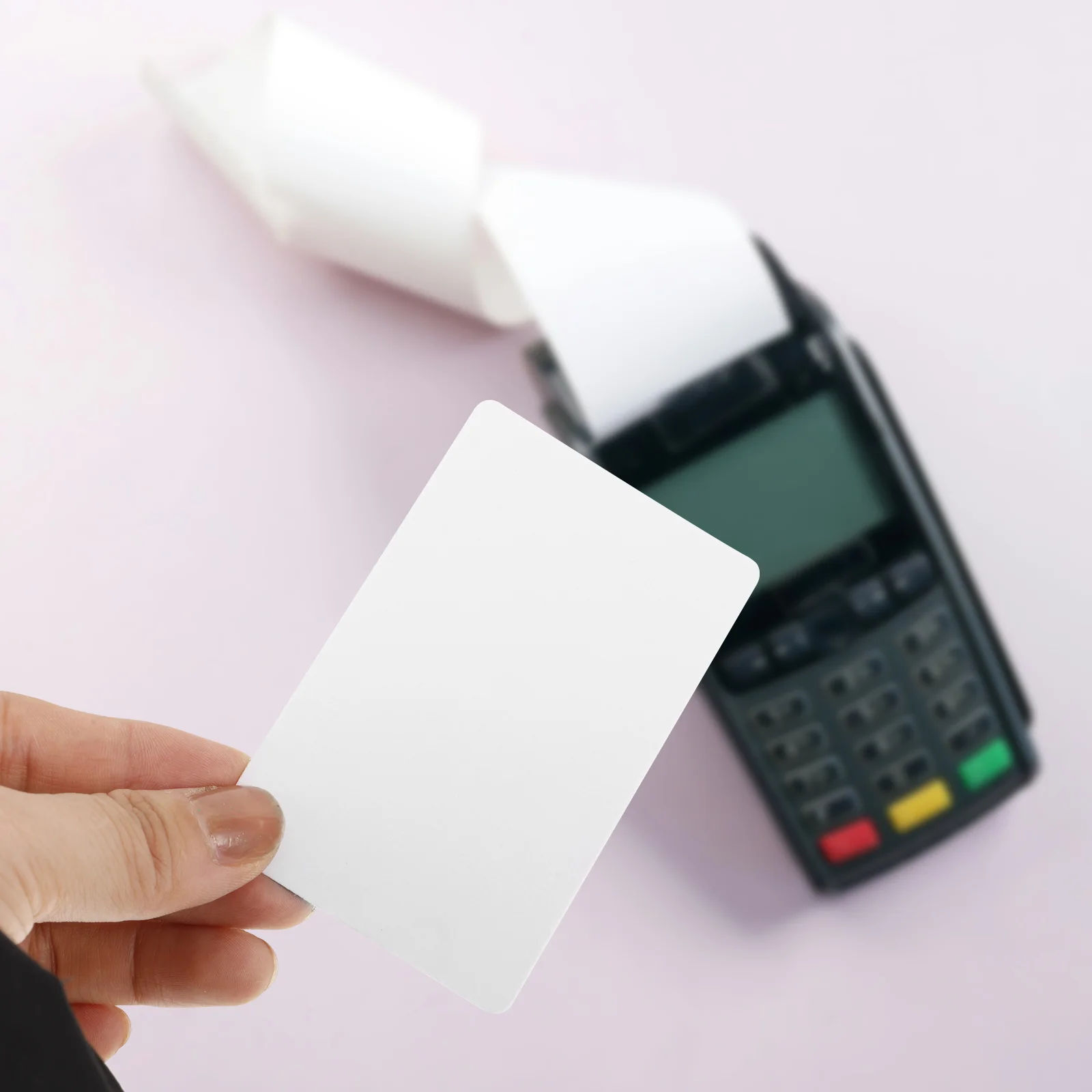 5 шт., очиститель для считывания карт, высокая прочность, ПВХ для Pos-терминала, инструмент для очистки кредитной карты, очиститель Pos-терминала