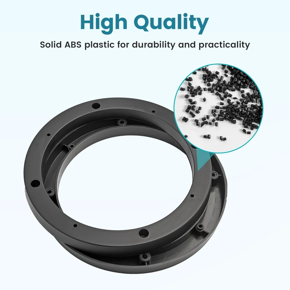 Universal 6.5 inch Car Door Speaker Mounting Ring Spacer Adapter