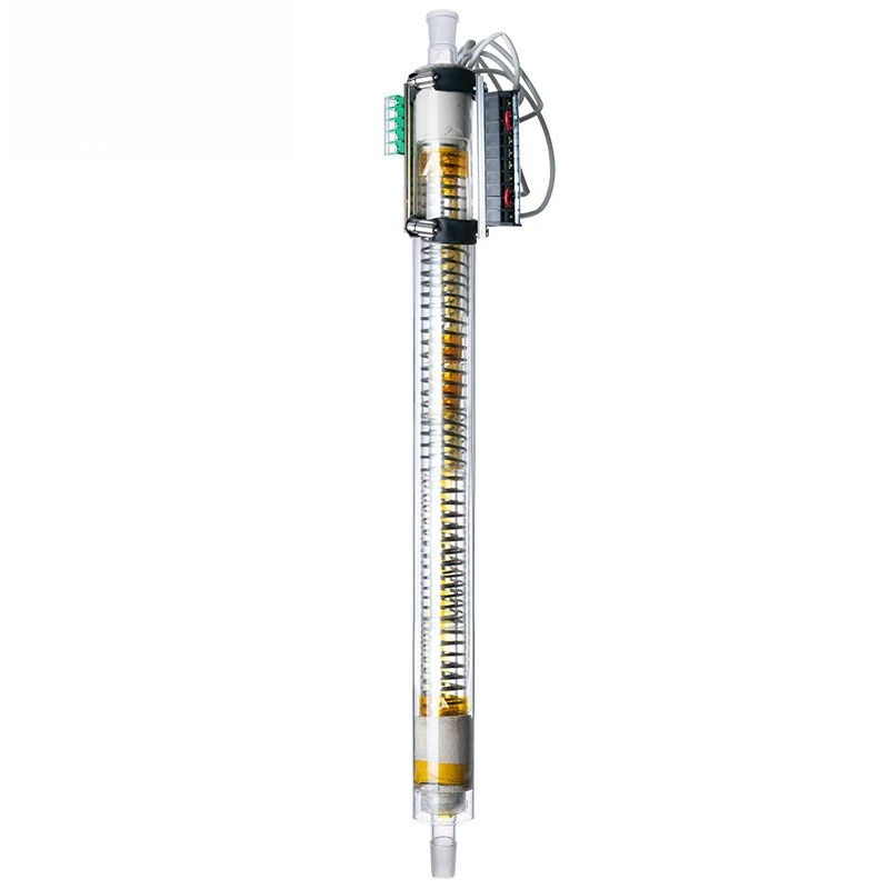 Vacuum silver-plated glass rectifying column rectifying kettle accessories, electrically heated rectifying column