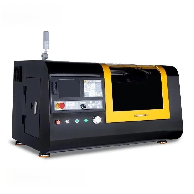 Black Box CNC Lathe 210 Compact Desktop Horizontal Metal CNC Lathe Automatic Small Lathe School Training