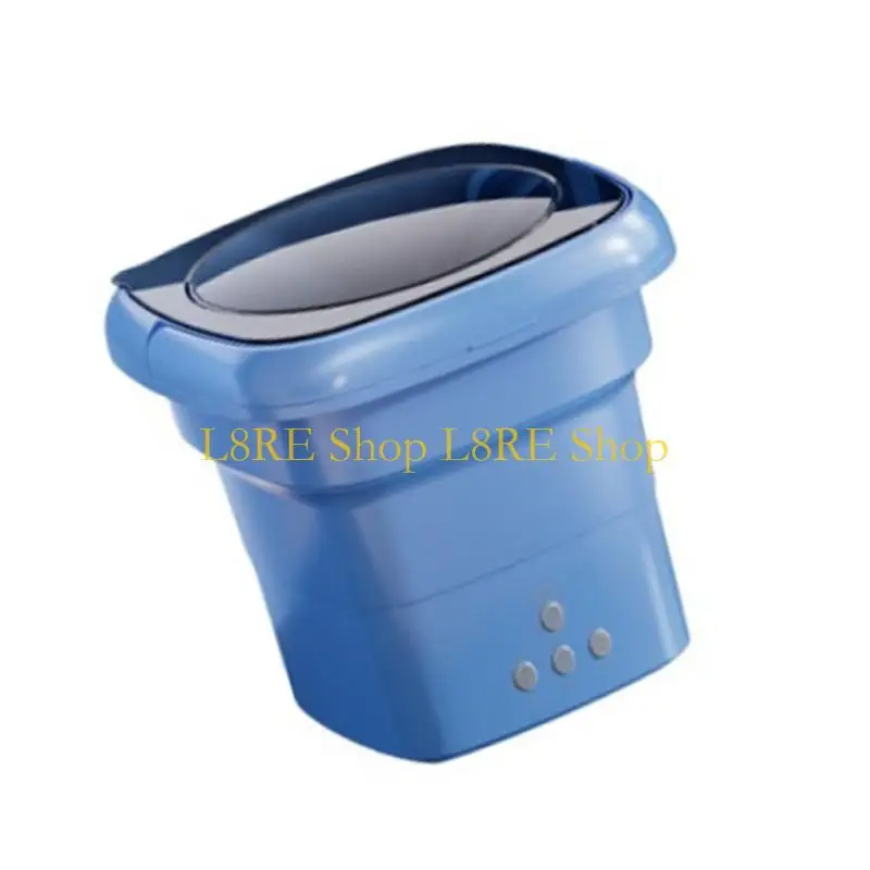 L8RE 3.2L Foldable Mini Washing Machine Portable Clothes Cleaner For Travel Dorm