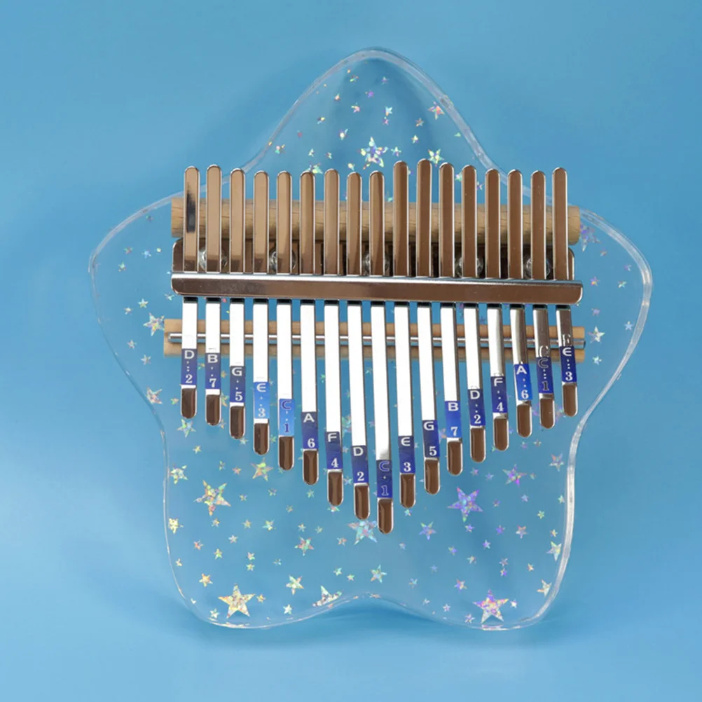 

5pcs Kalimba Stickers Thumb Piano Decal Note Labels Scales Accessories Easy Remove Residue Free Beginner Gift Piano