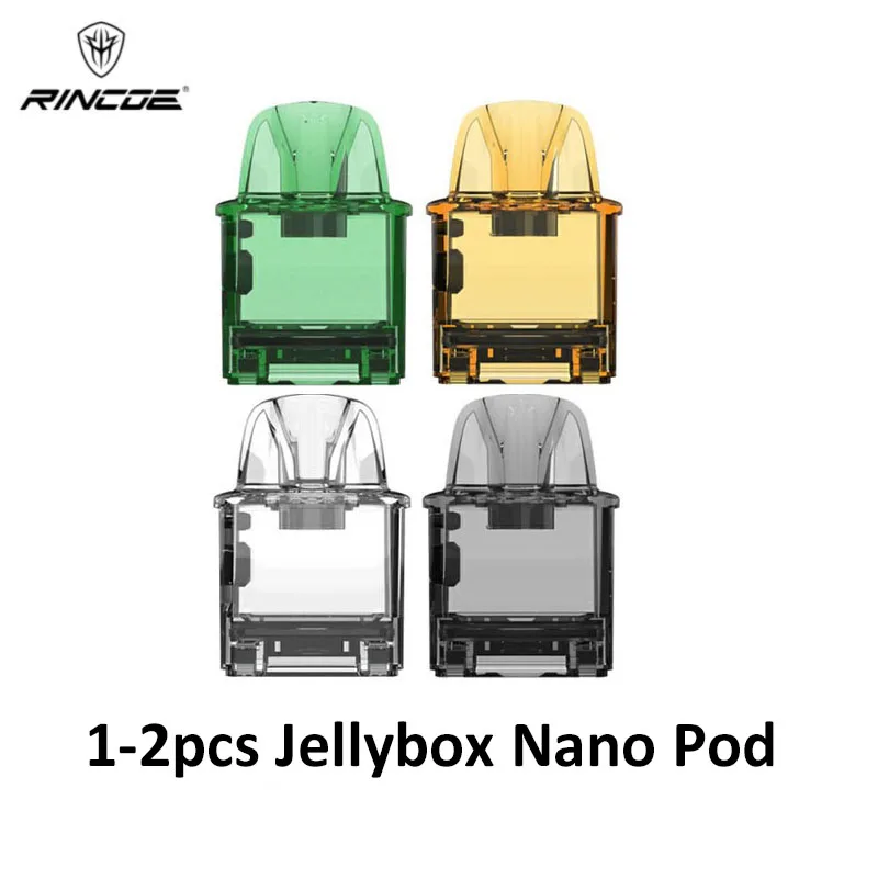 

1-2 шт. оригинальный картридж Jellybox Nano Pod для Jellybox Nano X Air X Kit емкостью 2,8 мл