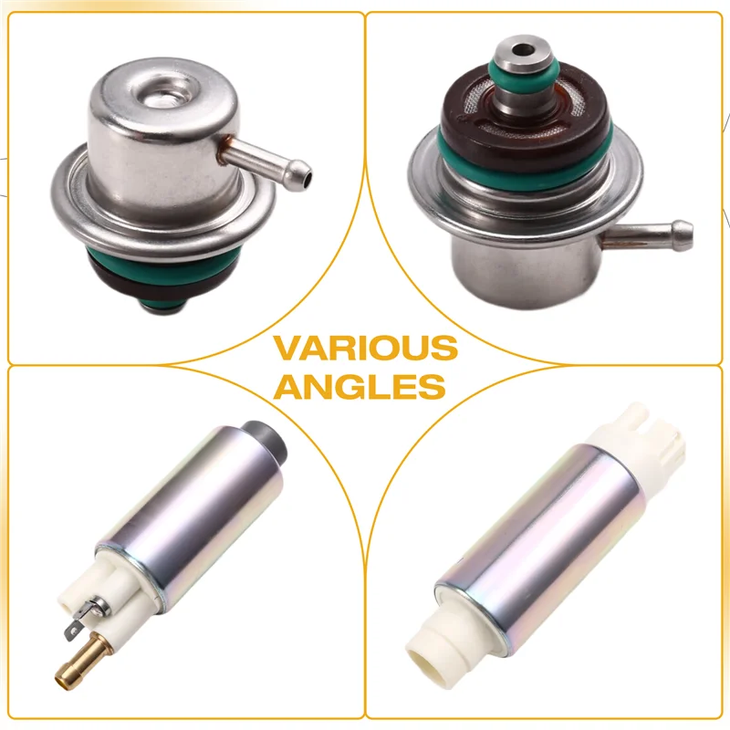 

AS57-880596T55 Low Pressure 880596T58 High Pressure Electric Fuel Pump & Regulator For Mercury Sailor Outboard