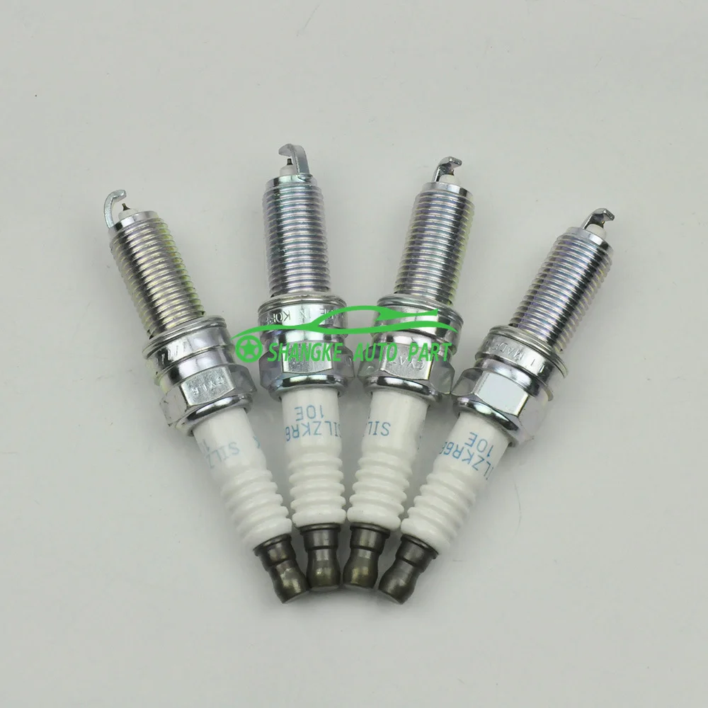 Original Laser Iridium Spark Plugs OEM 1884610060 SILZKR6B10E 93815 FOR HHyundai Solaris KKia Soul Rio Accent Veloster 2012-2018