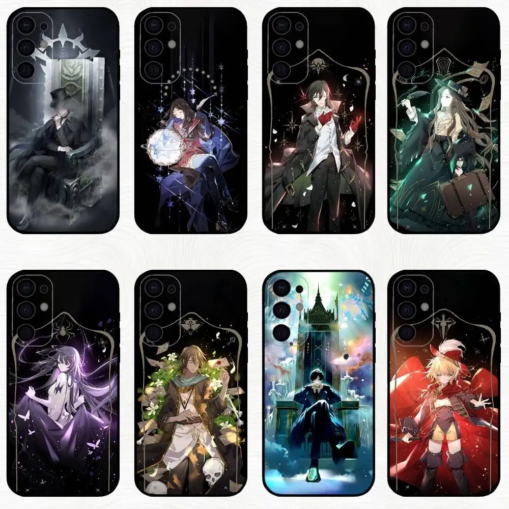 

L-Lord of M-Mysteries Phone Case For Samsung S25,S24,S23,S22,S21,S20,Plus,Fe,Lite,Others Black Cover