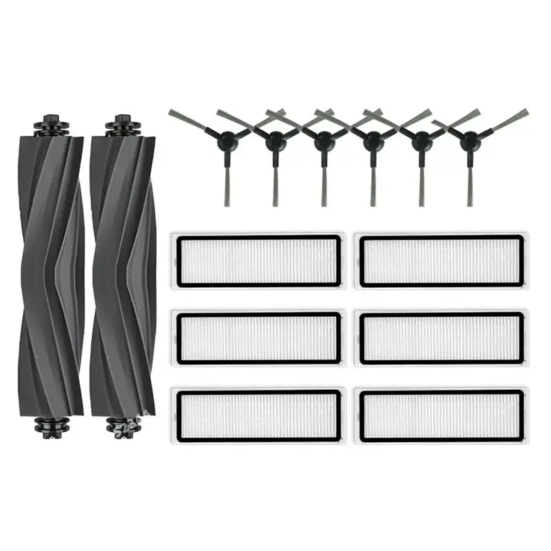 

Happy New- For Dreame Mova S10 Plus Robot Vacuum Cleaner Main Side Brush Hepa Filter Replacement Parts Accessories