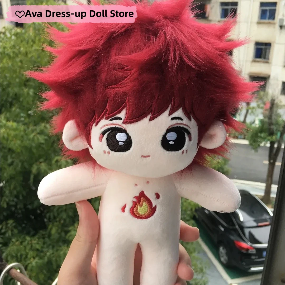 

20-сантиметровая аниме-кукла ЧэнЧэн Кавай Бой для косплея, хлопковая, с каркасом, в мультяшной одежде, игрушка-фигурка, подарок для фанатов