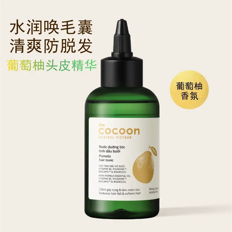 Cocoon Grapefruit Hair Treatment Essence Oil 140ml Anti-Hair Loss Fixing Anti Hair Fall Strengthening Hair Root Scalp Care Serum