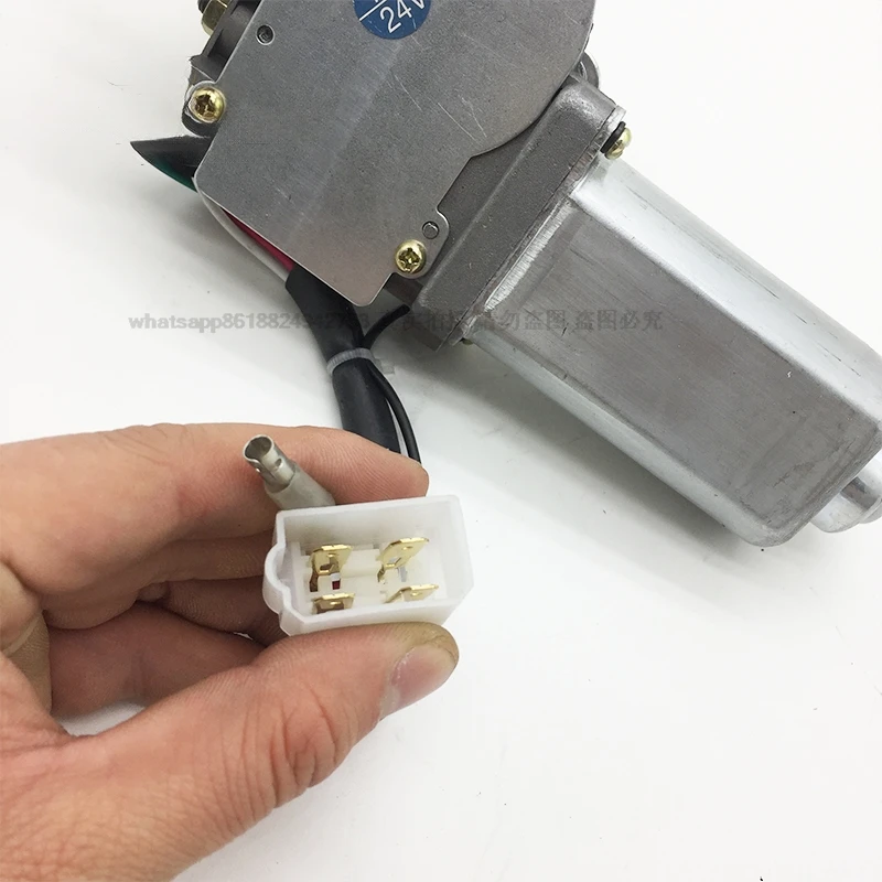High-quality excavator parts  windshield wiper motor for Doosan DH55 excavator (DH60-7 model) 538-00006 538-00006A
