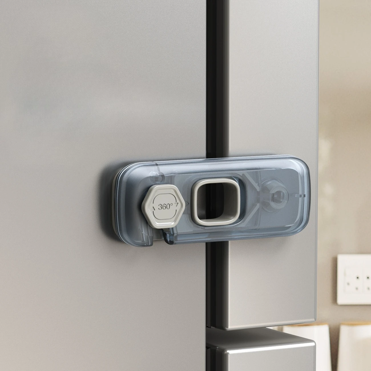 

1/2 PCS Child Safety Cabinet Lock Security Protection Home Refrigerator Safety Buckle Baby Anti-Pinch Hand Drawer Door Locks