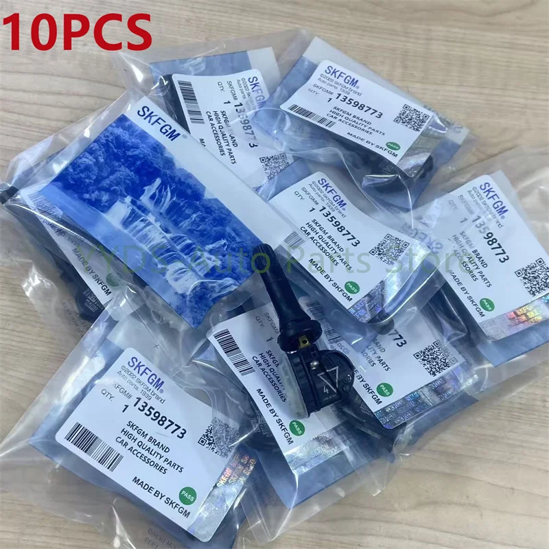 

10 шт. 13598773 Датчик контроля давления в шинах 433 МГц TPMS 13516165 13512347 13522631 для Buick Regal Cadillac CT6 Chevrolet Cruze