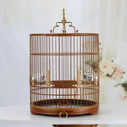 Bird Stand House Parrot Cage Bamboo Breeding Simple Outdoor Aviary Acrylic Bag Transfer Bath Chinchilla Jaula Birds Hamster