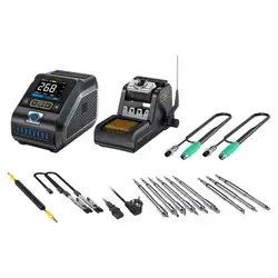 DWS-200 Digital Welding Rework Station Temperature Adjustment 200W Precision Soldering Station with Soldering Handle