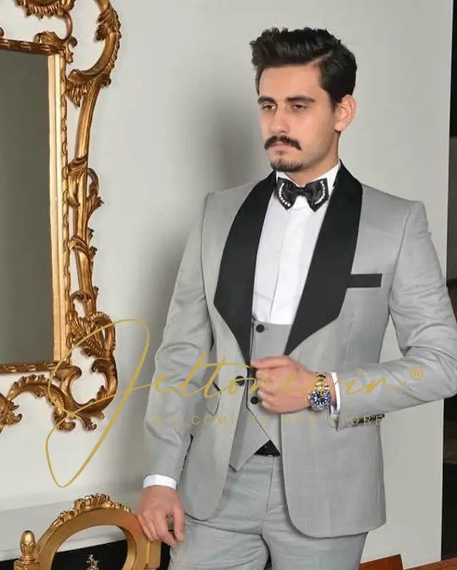 

Suits For Men 3 pieces Wedding 2022 Groom Tuxedo Casual Blazer Sets Costume Homme Trousers Set Hombre Masculino Traje Hombre
