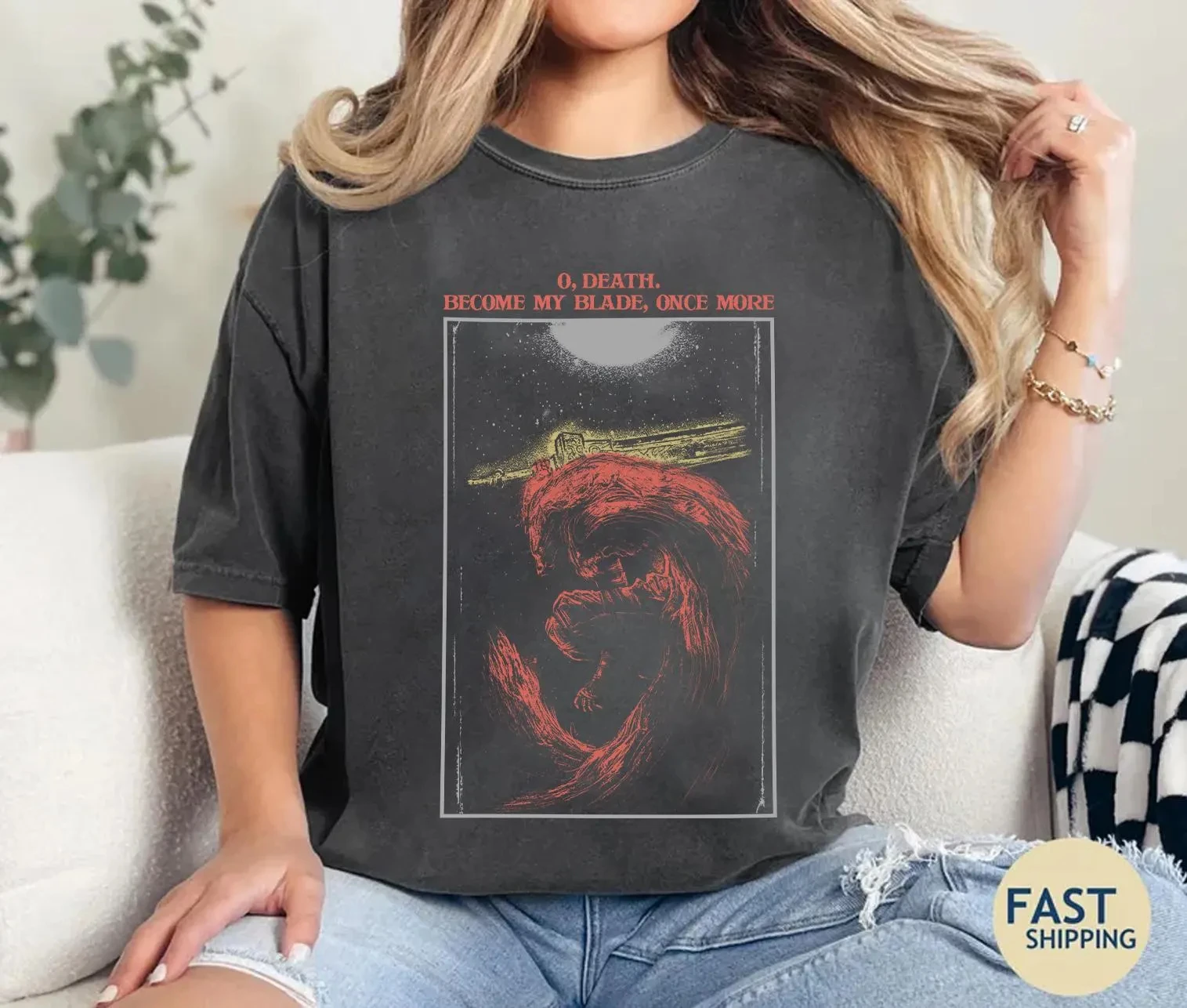 

Женская футболка больших размеров Maliketh Black Blade, хлопковая дышащая модная и универсальная уличная одежда унисекс большого размера