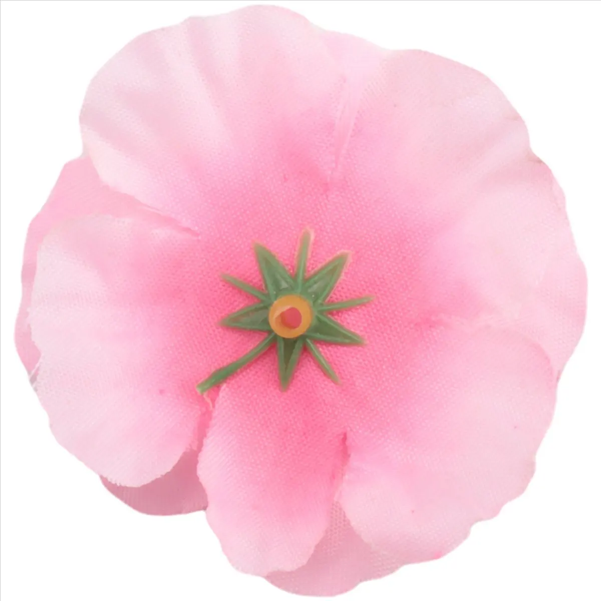 100Pcs Artificial Cherry Flower Heads Silk Floral Head Petals Decor for Bridal Hair Clips Headbands DIY Accessories &LICG