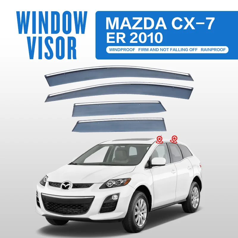 

Suitable for Mazda CX-7 weatherproof rearview mirror rain eyebrows MAZDA CX-7 ER Window visor