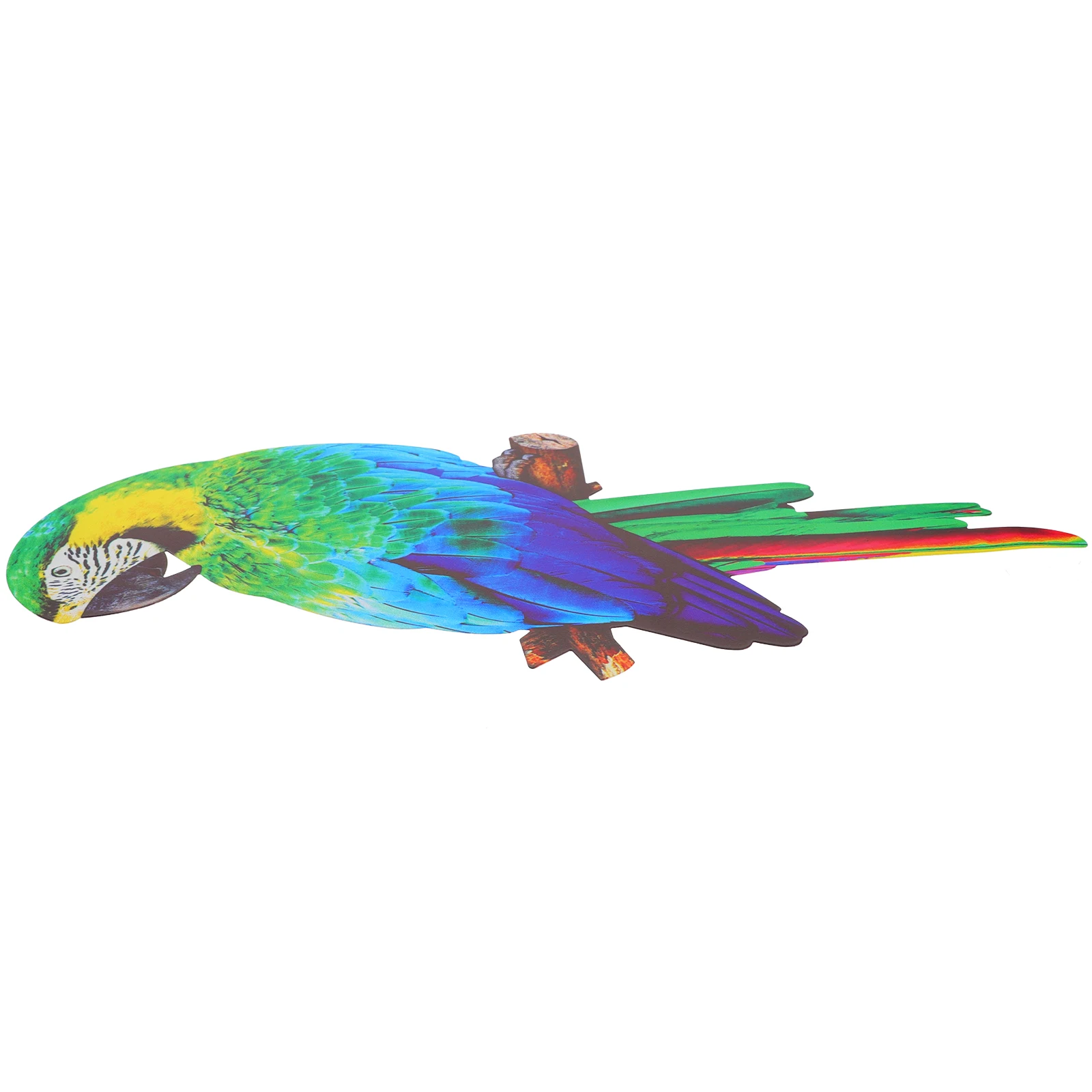 

Wall Hanging Decor Realistic Metal Toucan Adornment Lively Party Ornament Outdoor Indoor Walls Craft