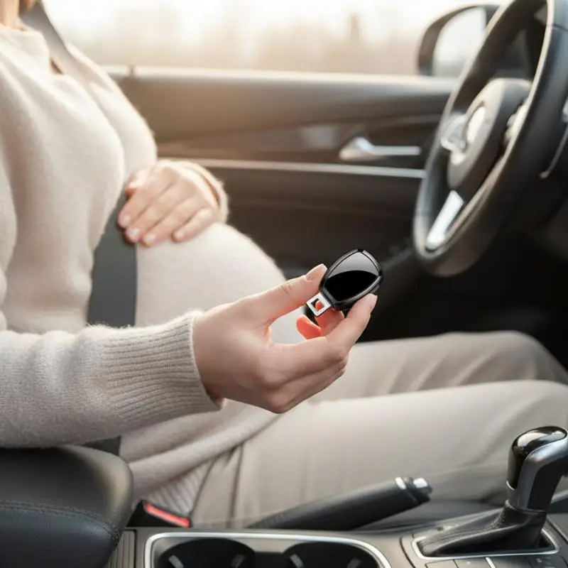 New 1/2 PCS Car Seat Belt Clip Extender Safety Seatbelt Lock Buckle Plug Just Plug Play Insert Socket Extender Safety Buckle