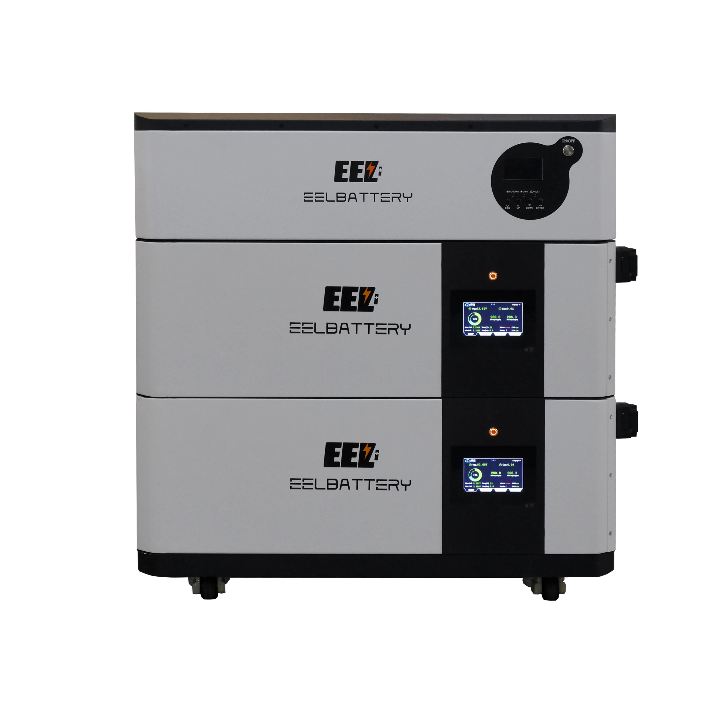 EU stock V6 Pro Max 48V 51.2V with JK 200A BMS Battery Box Kit 200A Breaker+fuse for 280Ah 314Ah mb31 Lifepo4 stackable Inverter
