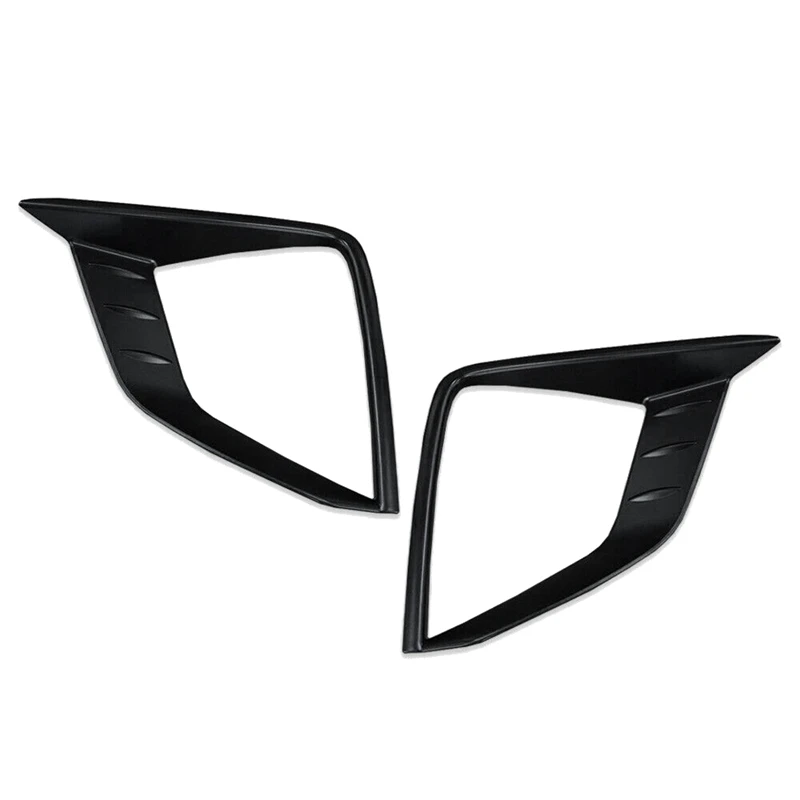 Voor Mitsubishi Xpander 2018-2020 1 Paar Voorbumper Mistrijlicht Lamp Bescherm Frame Cover Sierlijst