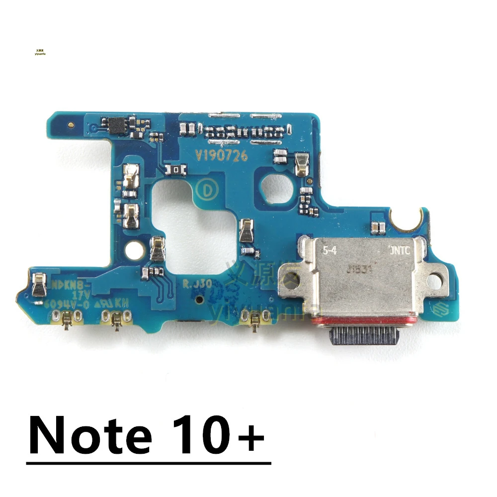 Złącze dokujące USB Port ładowania Elastyczny kabel do Samsung Galaxy Note 10 Plus + N976N N976B N975F Ładowarka z modułem mikrofonu