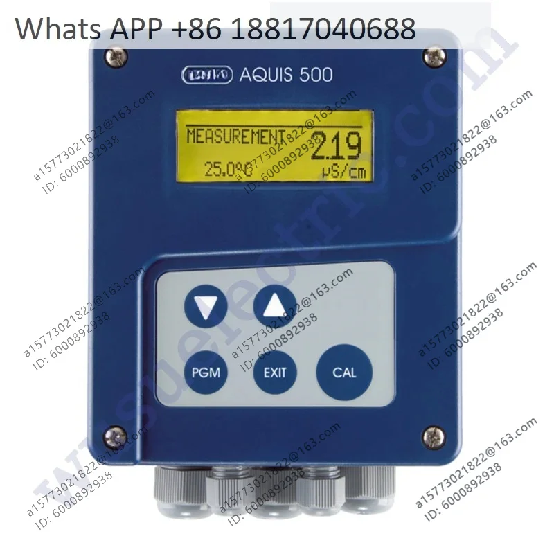AQUIS 500 CR Transmitter and controller for conductivity  JUMO 202565/10-888-000-000-000-25/000
