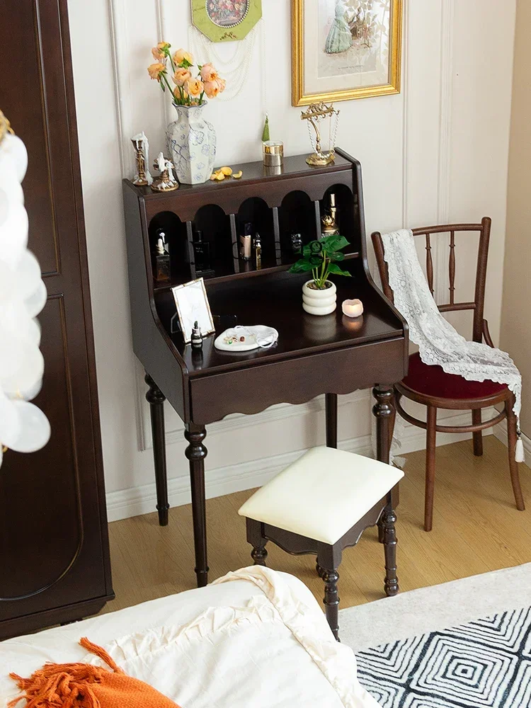 dresser light luxury modern solid wood storage dressing table bedroom advanced dressing table simple home accessories