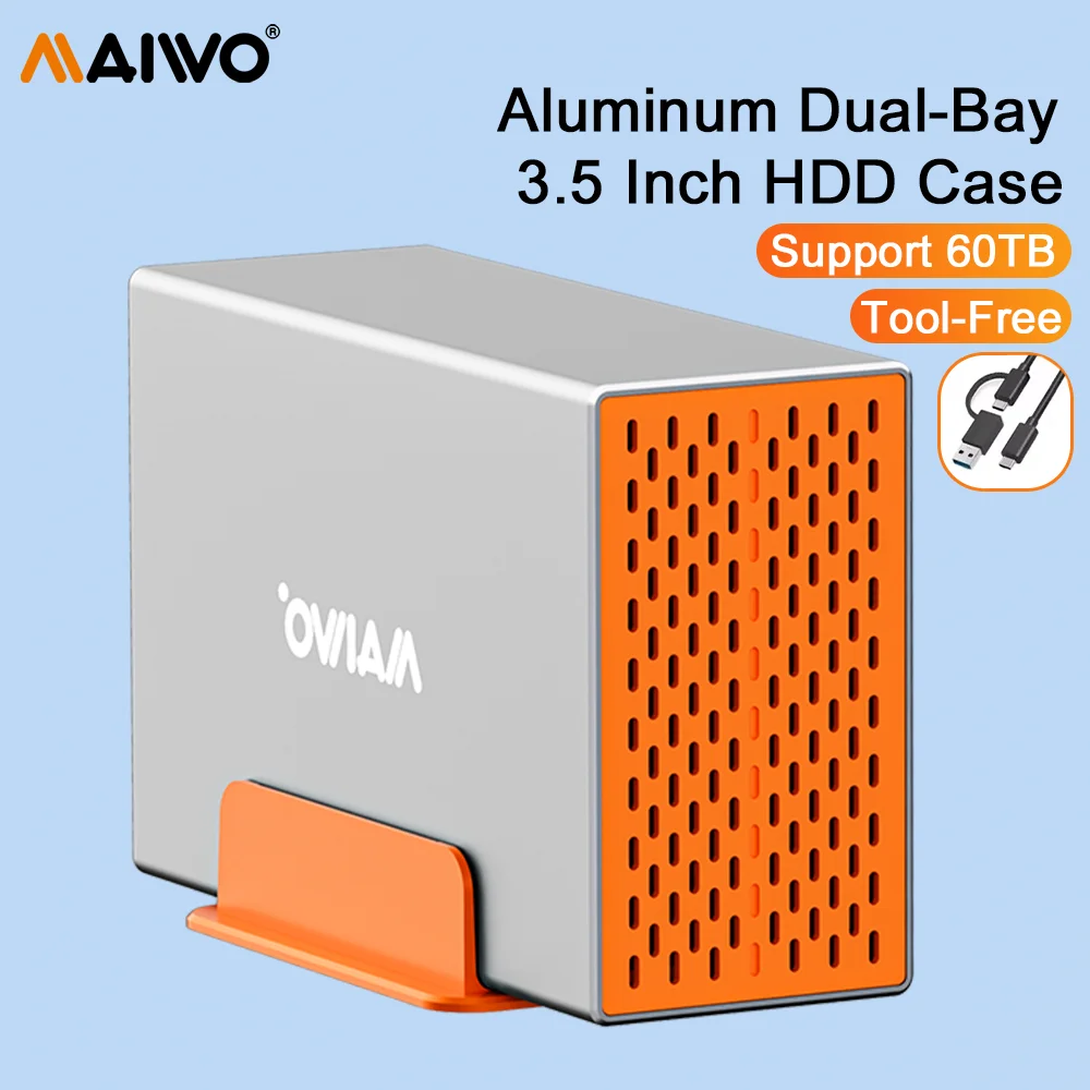 maiwo-dual-bay-25-35-inch-external-hard-drive-enclosure-case-sata-to-usb-30-hard-drive-dock-station-for-25-35-ssd-hdd-disk