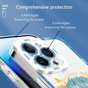 Coque Anime mignonne H-Hatsune Miku pour Samsung Galaxy S23 S22 Ultra S21 S20 FE S10 Plus Note 20 10 9 A14 A24 A34 A54 A54 Couvre-silicone 10 meilleures coques de téléphone Samsung Mimco en vente - No 4