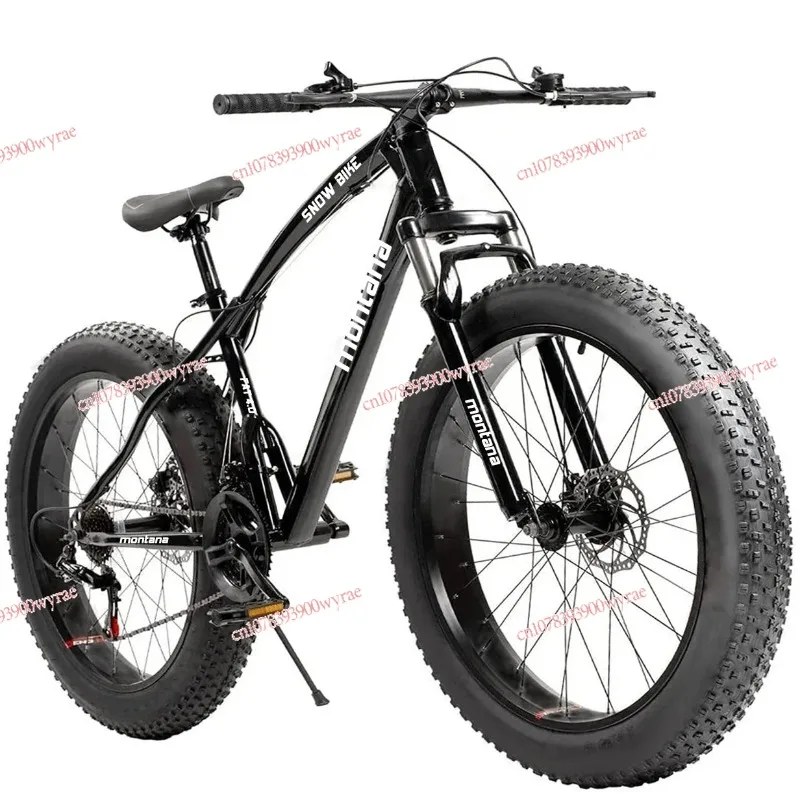 Factory Price Fat Bicycle Disc Brake 26 Inch 4.0 Fat Tyre Bicycle 21 Speed Fat Bike Bicycle for Snow and Beach