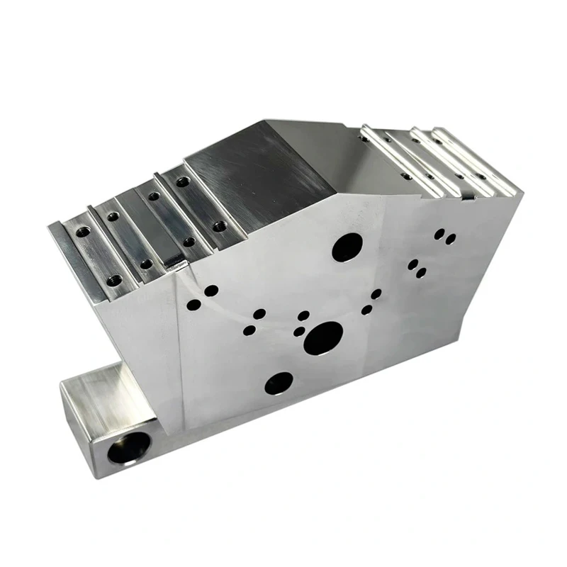 

Custom CNC Machined Structural Bracket and Precision Mounting Base / Aluminum & Stainless Steel Mechanical Components