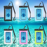 Waterproof Swimming Bag Phone Case & Strap For iPhone 11 12 13 14 15 Pro Max Samsung S23 S22 Xiaomi Huawei Cover Swim Pouch bag