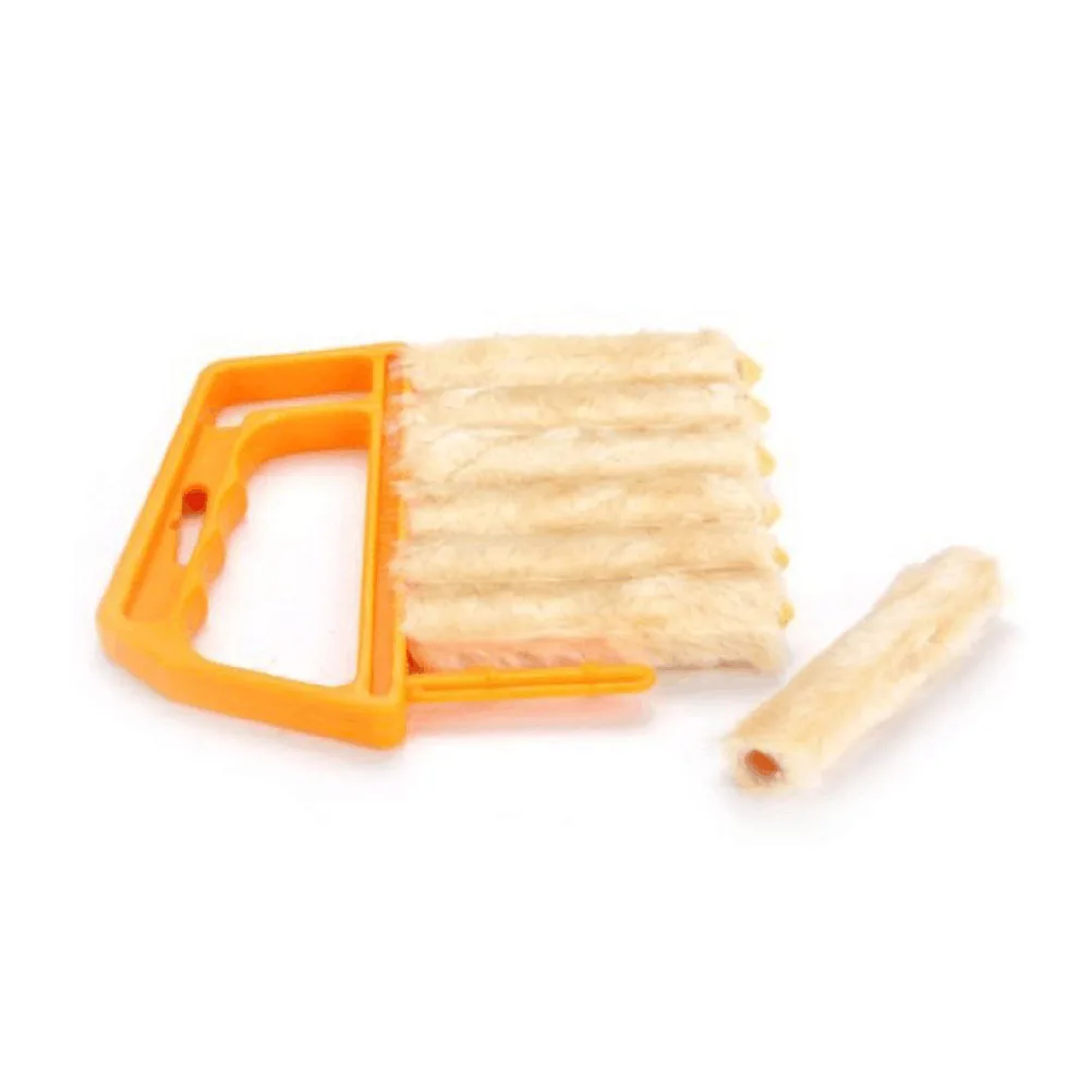 

Cleaning Brush for Window Blinds Shutter 7 Slats Ergonomic Fast Cleaner Shades Air Conditioner Use