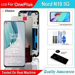 6.49'' LCD For OnePlus Nord N10 5G LCD BE2029 BE2025 Display Touch Screen Digitizer Assembly Replaceable Parts LCD For 1+N10 LCD