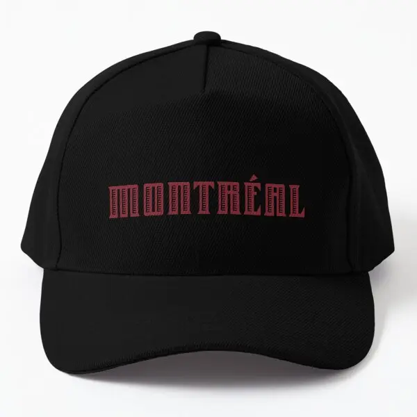 Pwhl Montreal  Baseball Cap Hat Solid Color Hip Hop Summer Women Casual Fish Spring  Snapback Outdoor Black Bonnet  Sun Czapka