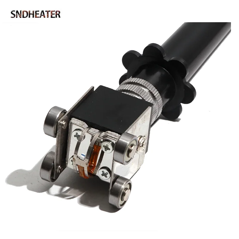 SNDHEATER PT100 4 роликовых колеса, термопара, зонд, форма ручки, скользящий датчик температуры, провод 175 мм, 1,3 м, 3 U-образный разъем