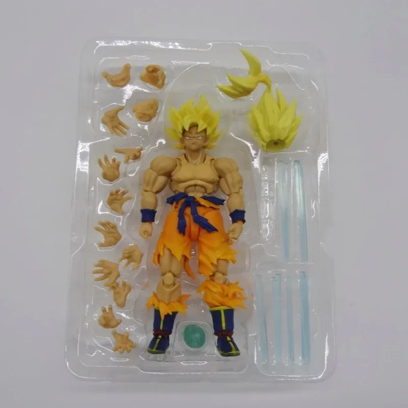 Shf Dragon Ball Z Son Goku Legendary Action Figure Pvc Movable Collection Anime 17cm Super Saiyan Kakarotto Figurine Models Toys