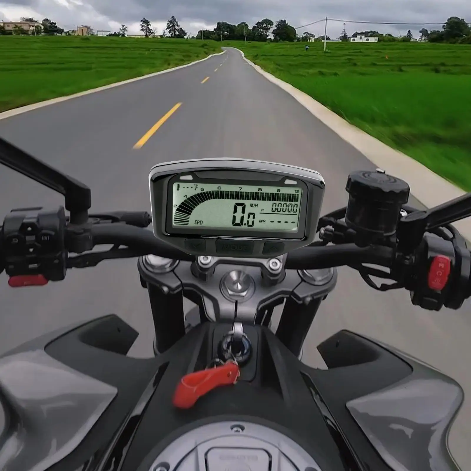 

Motorcycle Speedometer Motorbike Instrument Dashboard for 2017-2018 Rmx450