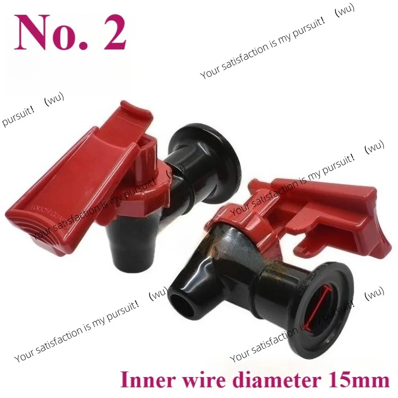 Water dispenser faucet nozzle, internal thread type, internal tooth child lock, push-type outlet nozzle switch, universal