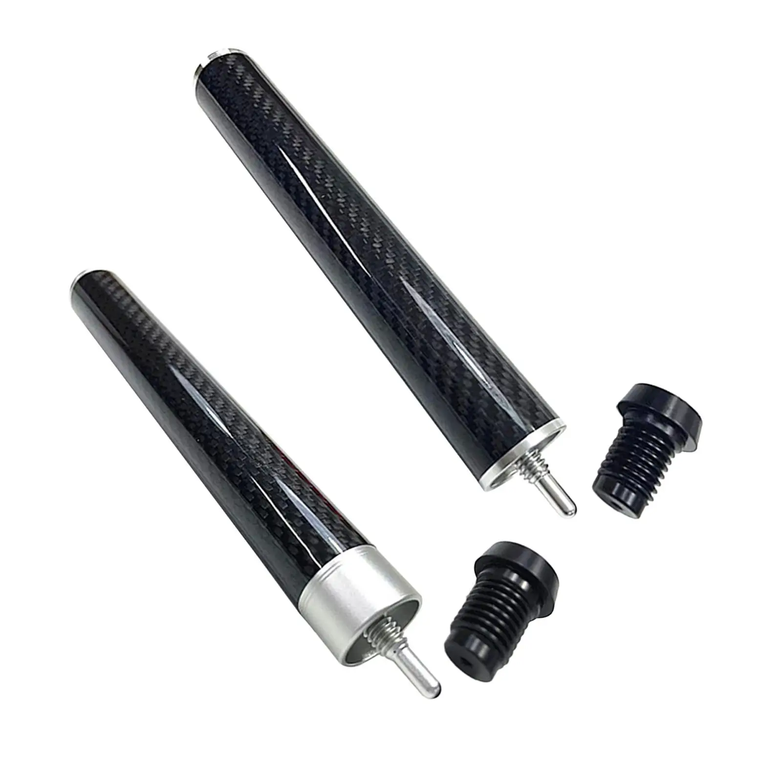 

Pool Cue Extender Billiards Cue Extension Aluminum Alloy Supplies Cue End Lengthener for Sports Snooker Outdoor Athlete Adult