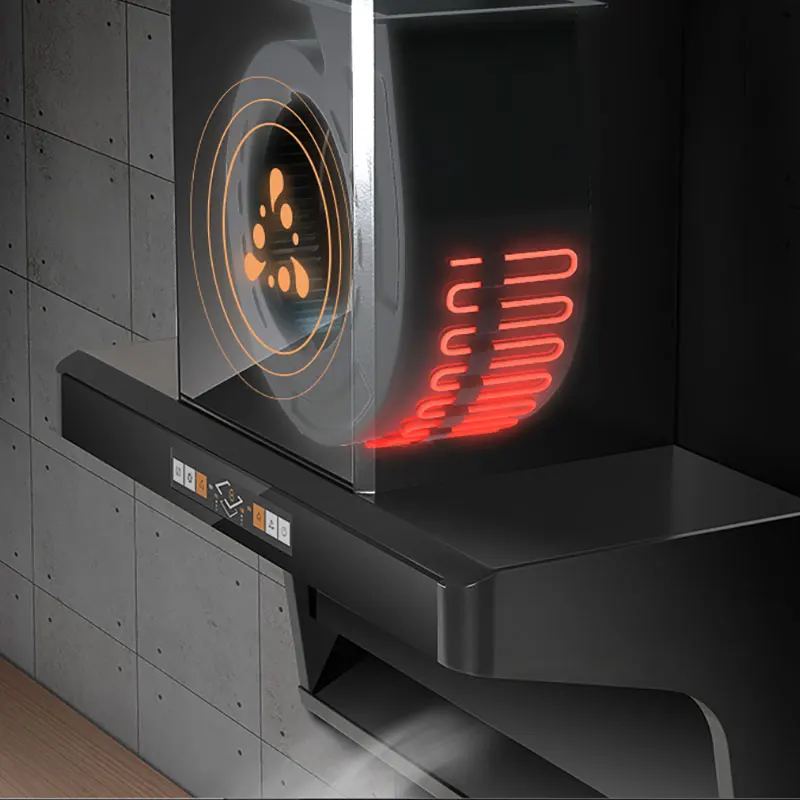 Keon Factory Commercial Range Cooker Hood for Kitchen  OEM Steel Wall Stainless Powerful Range Hood