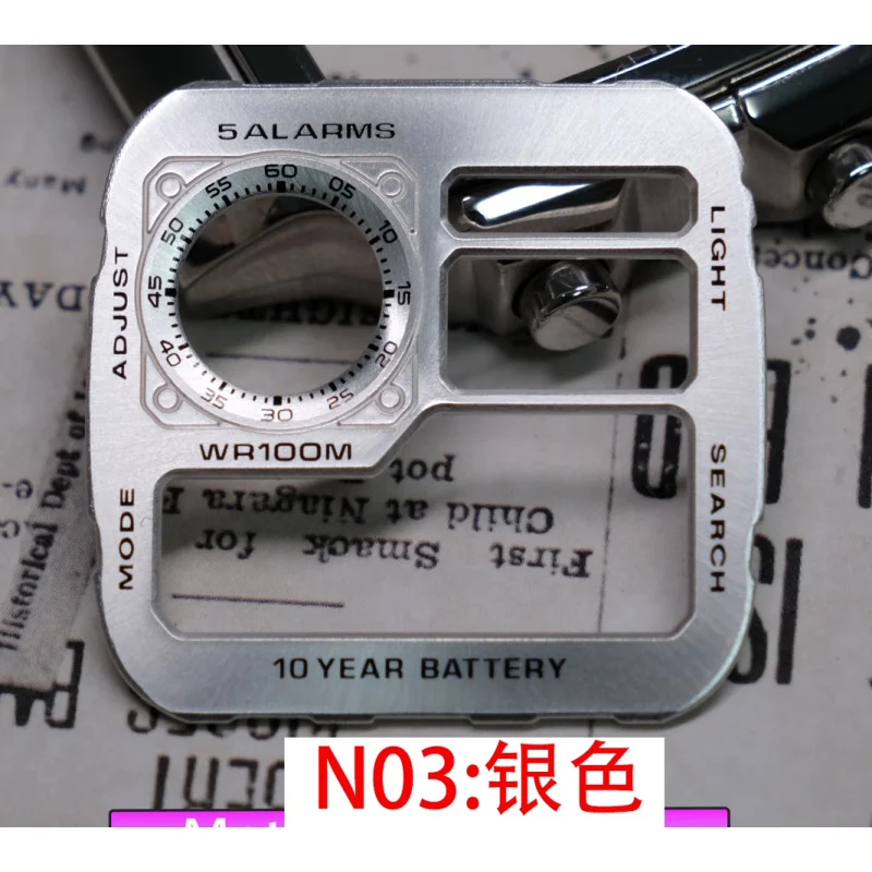 

Модификация циферблата из нержавеющей стали AE1200 для Casio AE-1200 AE-1300 AE1300 в парном виде высококачественных 17-типов аксессуаров для циферблата