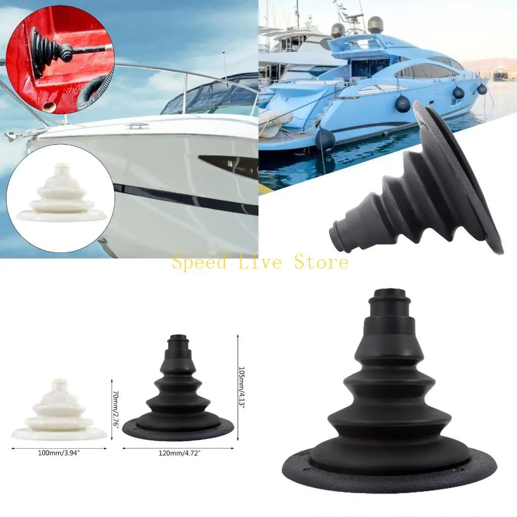 

547C 4-дюймовый чехол для защиты морского такелажа и кабеля для лодок — крышка отверстия для такелажа